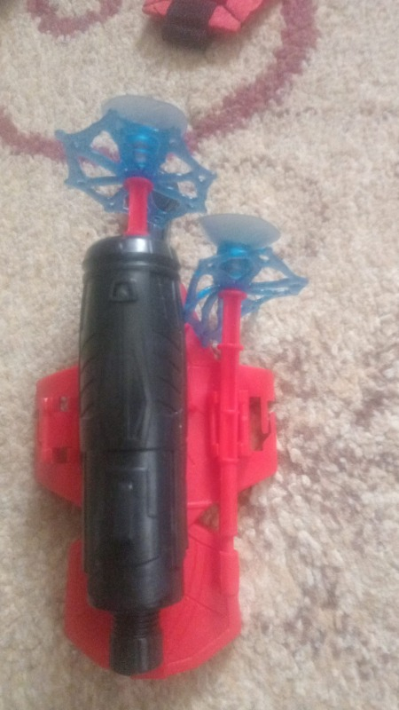 Kids  Spiderman Ağ Atan Eldiven Set -  Ok Atan Örümcek Adam Eldiveni