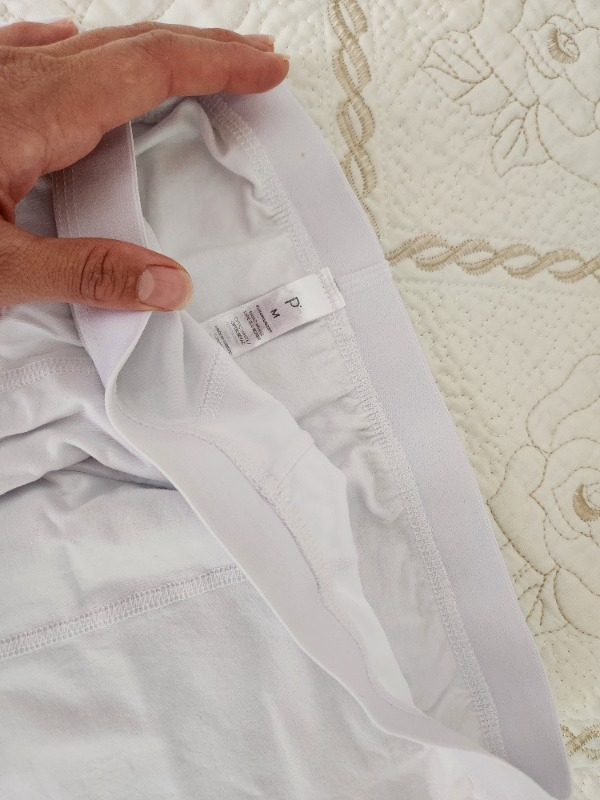 Erkek Pamuklu Basic White Tape 3lü Boxer