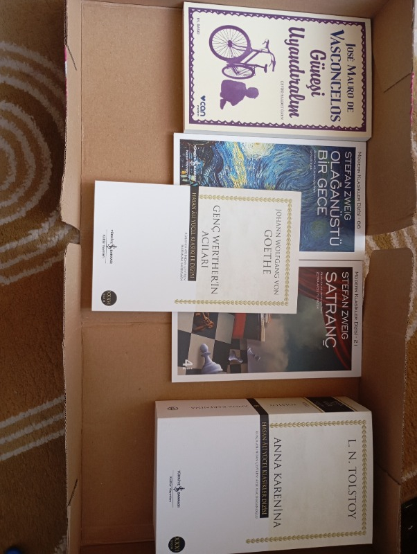 İş Bankası Kültür Yayınları Anna Karenina Lev Nikolayeviç Tolstoy Ciltsiz 1072 Sayfa Edebiyat Eseri