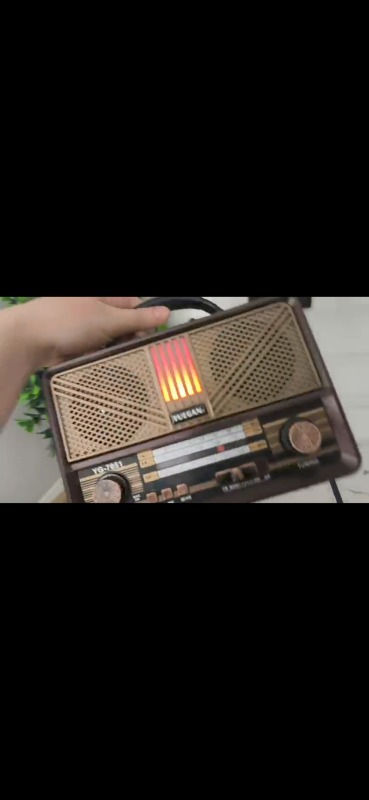 Everton honey Rt-301 Nostalji Bluetooth Şarjlı Radyo Usb Sd Mp3 Player