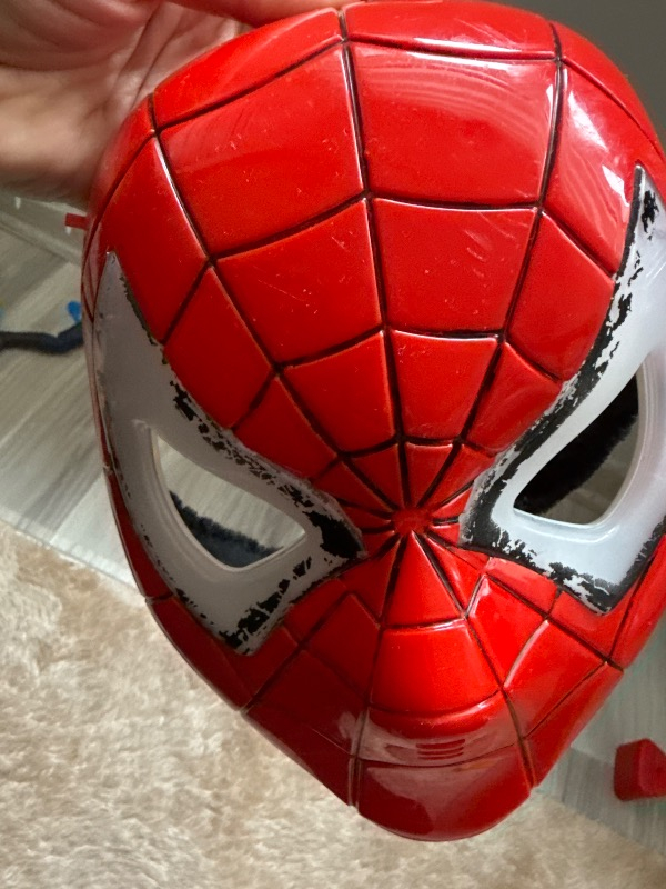 Boncuk Avm Işıklı Örümcek Adam Maskesi Spiderman Maskesi