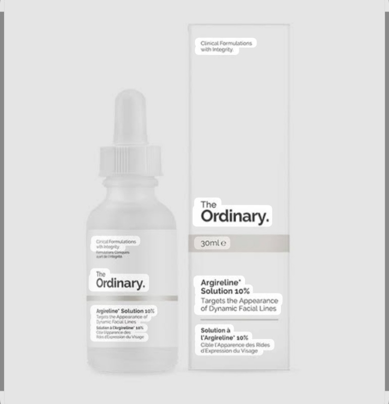 The Ordinary Argireline Solution 10%  - İnce Çizgi Görünümü Karşıtı Serum