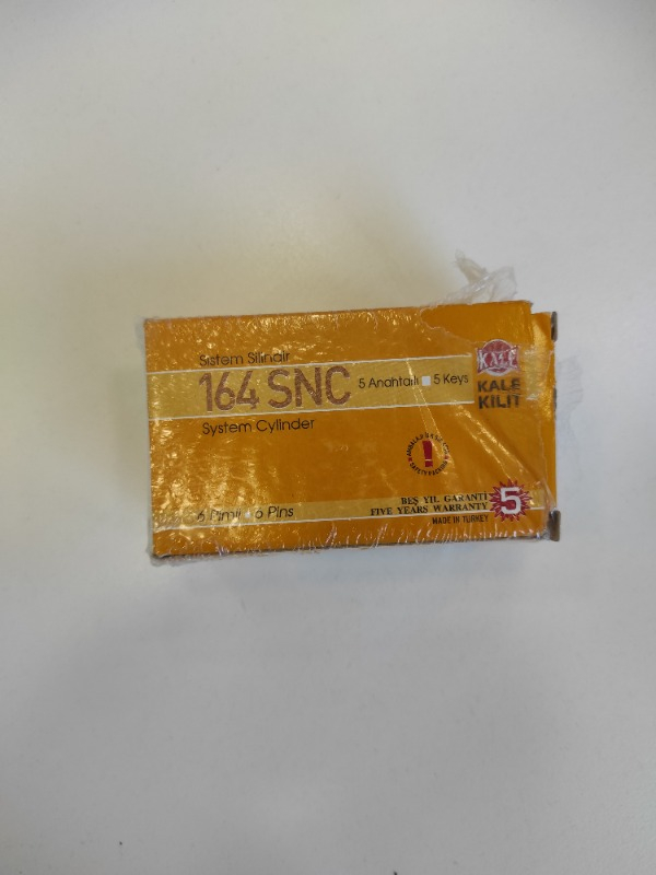 Kale 164/SNC Bilyalı Barel - Çelik Kapı Göbeği - 68MM