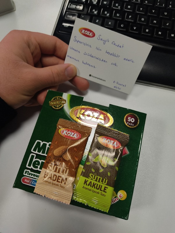 Koza Tek İçimlik Nane Limon Aro. İçecek Tozu (50 Stick)