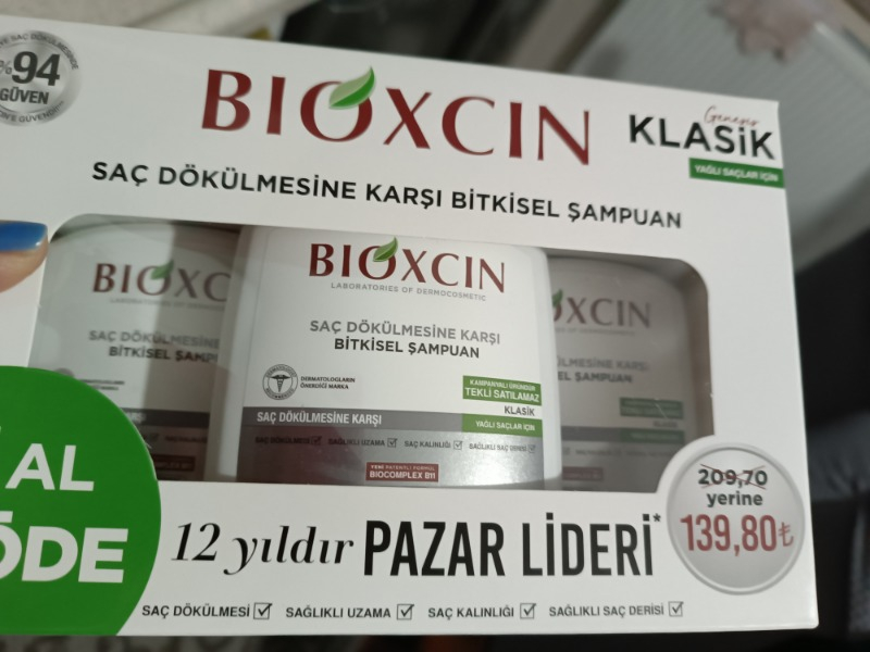 Bioxcin Genesis Şampuan 300 ml 3 AL 2 ÖDE - Yağlı Saçlar