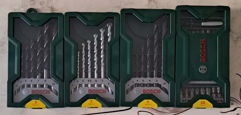Bosch 2607017071 Çoklu 3+1 Mini X Line Matkap Uçları Seti 4 Set