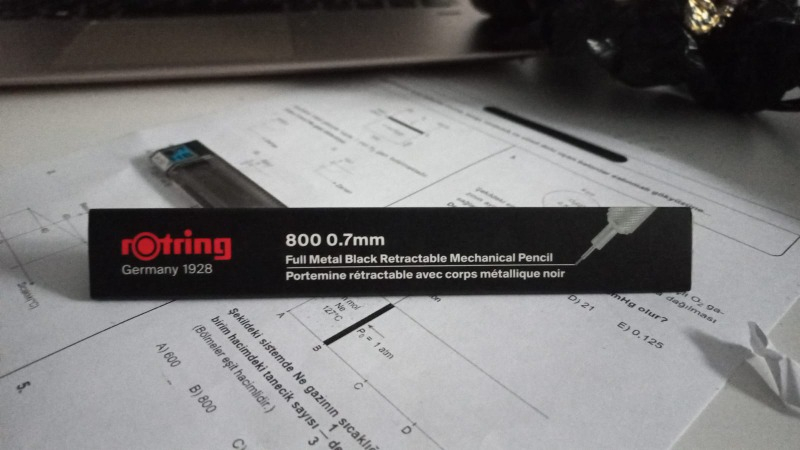 Rotring Versatil 800 0.7 Mm Siyah 1904446