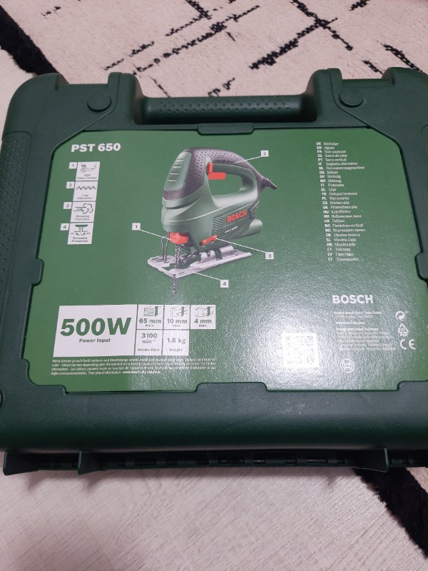 BOSCH PST 650 DEKUPAJ TESTERESİ