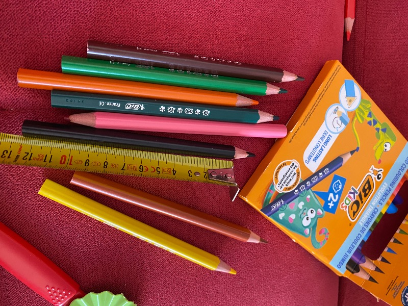 Bic Evolution Üçgen jumbo Boya Kalemi 12 Renk 1632