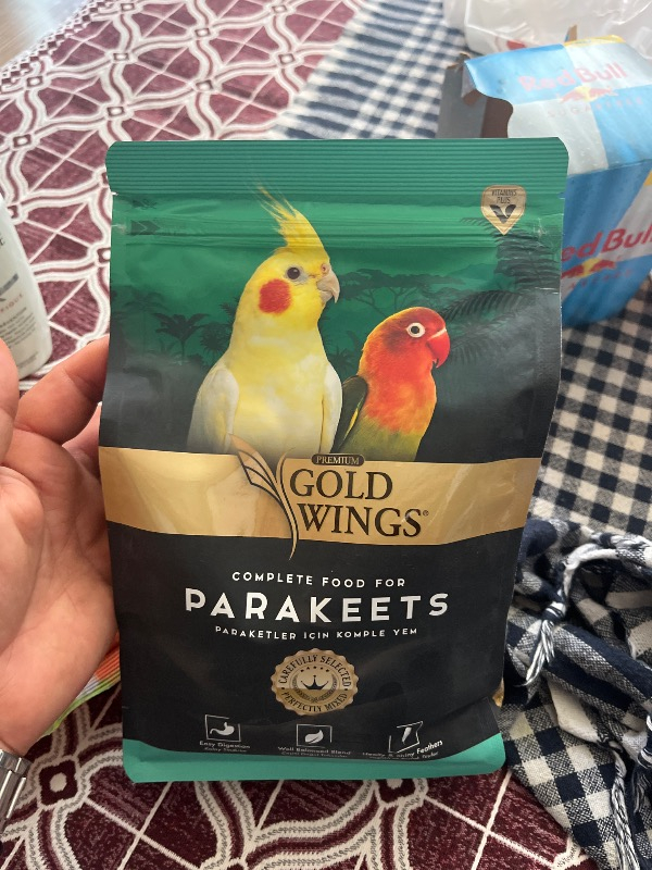 Gold Wings Premium Paraket Yemi 1 kg