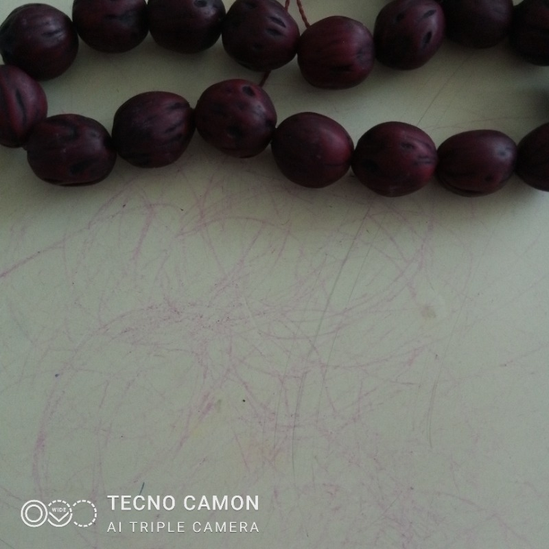 Taş Sandığı Dört Adet Andız Ağacı Tesbih ( 14 Mm )