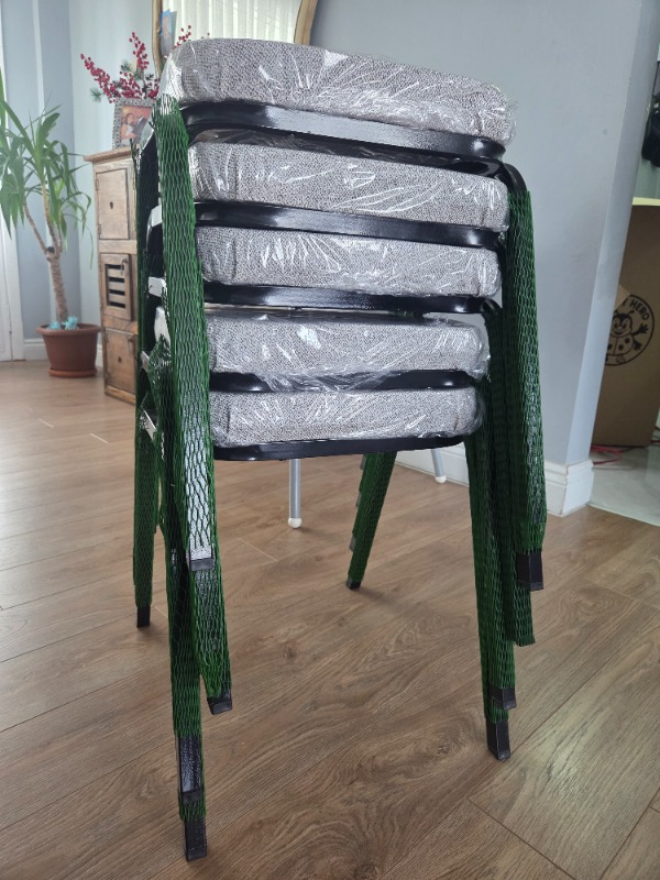 Ecowood Metal Tabure -4 Adet