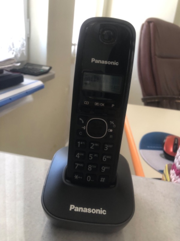 Panasonic KX-TG6811 Telsiz Telefon - Siyah