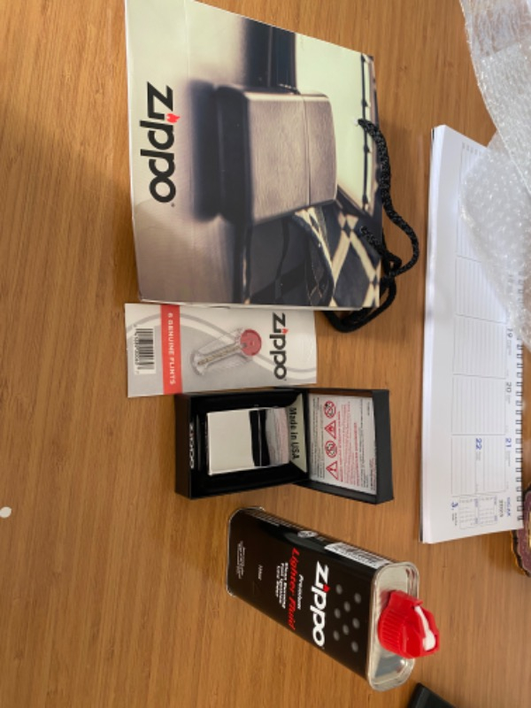 Zippo Reg High Polish Chrome Çakmak