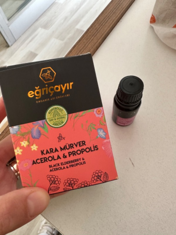 Eğriçayır Kara Mürver, Acelora ve Propolis Karışımı 225 gr