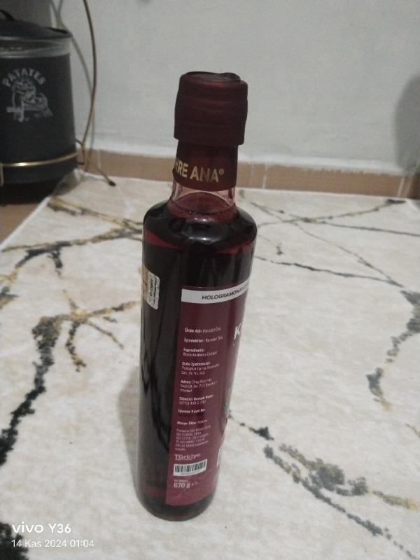 Zühre Ana Karadut Özü 670 gr
