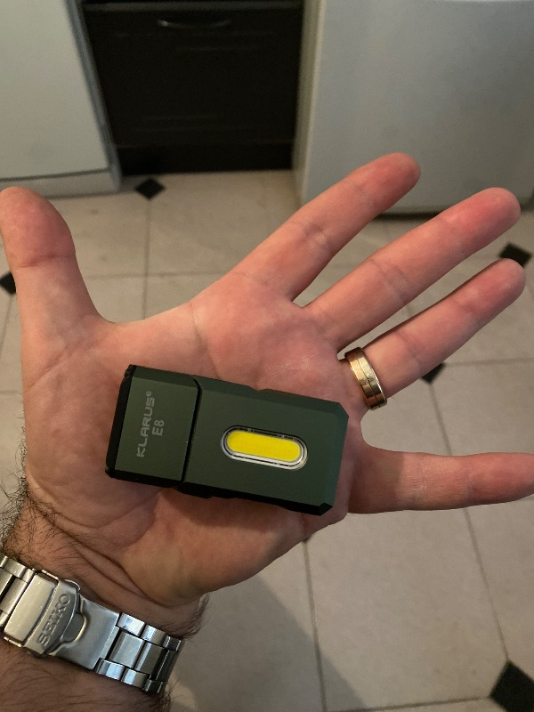 Klarus E8 Triple- Light Edc El Feneri 1000 Lümen