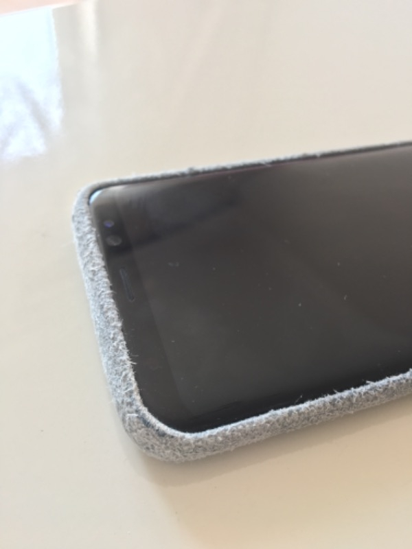 Samsung Galaxy S8 Silikon Kılıf Gri - EF-PG950TSEGWW