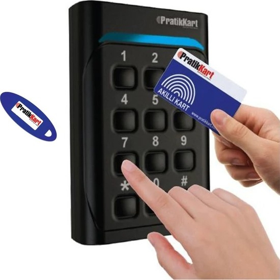 Pratikkart Akıllı Kart Geçiş Sistemi Kartlı Ve Şifreli Pratik-Cp Serisi