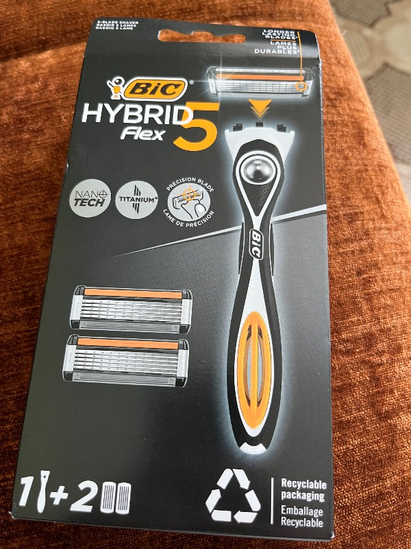 Bic Flex 5 Hybrid Erkek Tıraş Bıçağı 1 Sap + 2 Başlık (5 Bıçak)