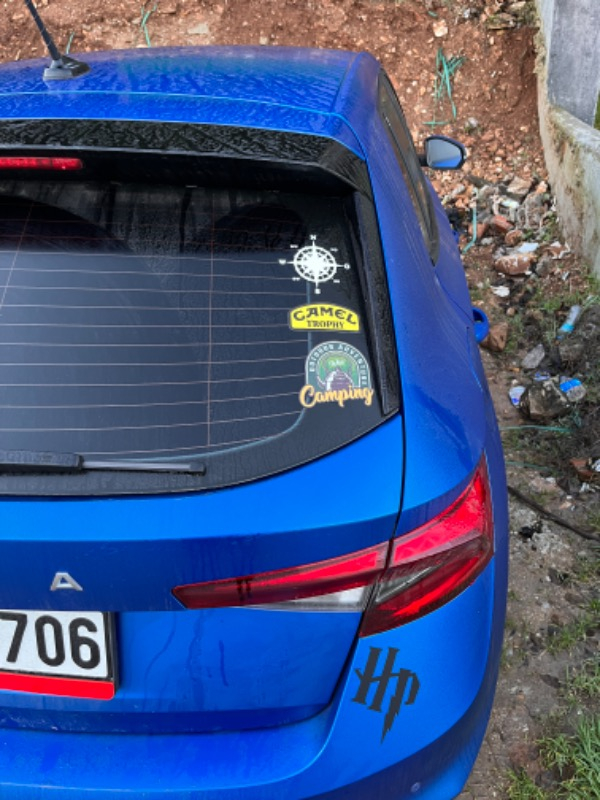 Sticker Fabrikası Camel Trophy Sticker 00858