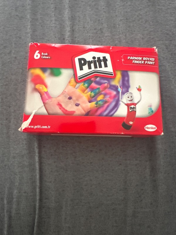 Pritt Parmak Boyası 6 Renk 30 ml