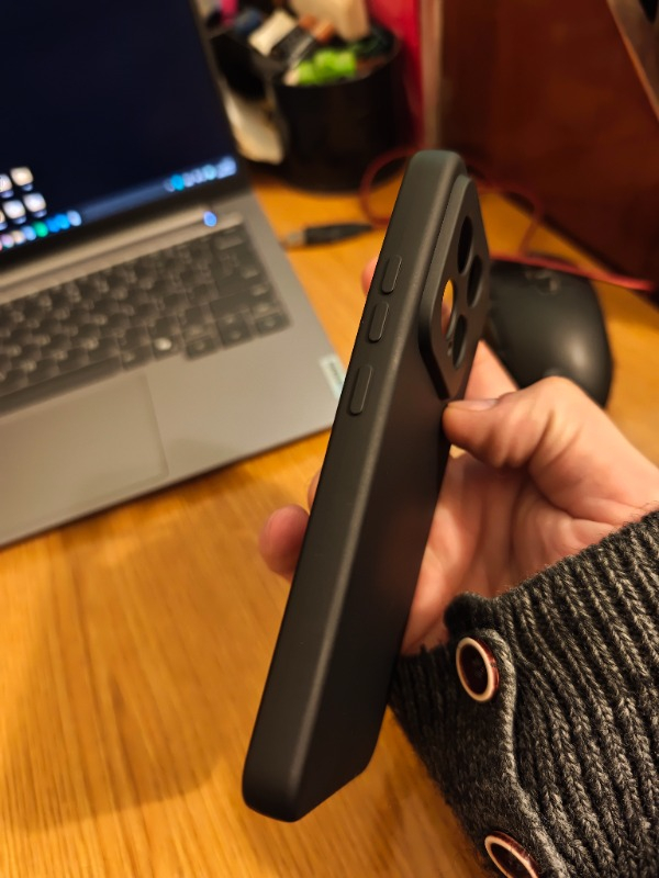 Xiaomi 15 Kılıf  Siyah Yumuşak  Silikon
