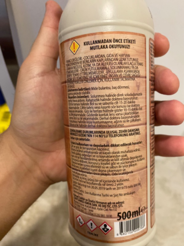 Chrysamed Worm-Ex Ağaç / Tahta Kurdu 500 ml