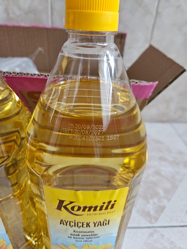 Komili Ayçiçek Yağı 2 lt