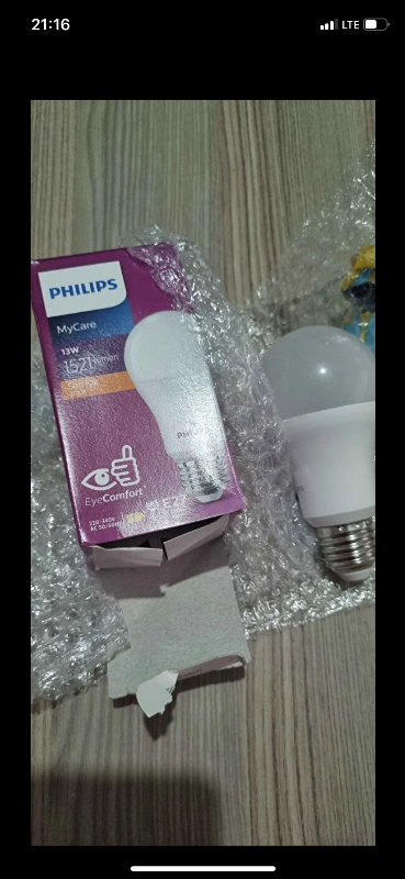 PHILIPS LED 13W AMPUL 6500K BEYAZ IŞIK
