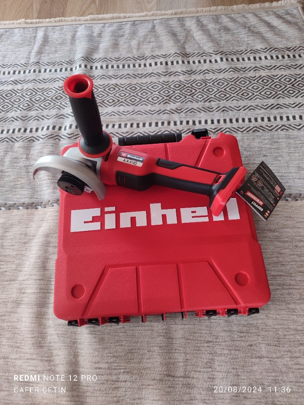 Einhell Akülü Darbeli Vidalama ve Taşlama Seti