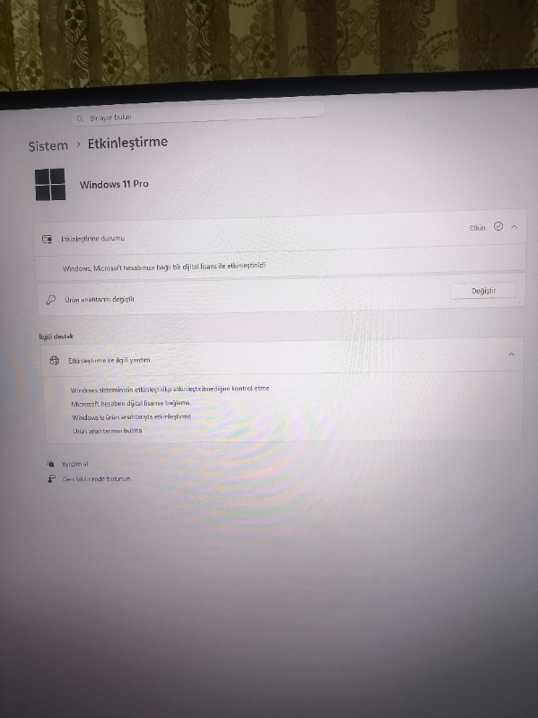 Microsoft Windows 11 Pro Key Dijital Lisans Anahtarı - 2025 Key