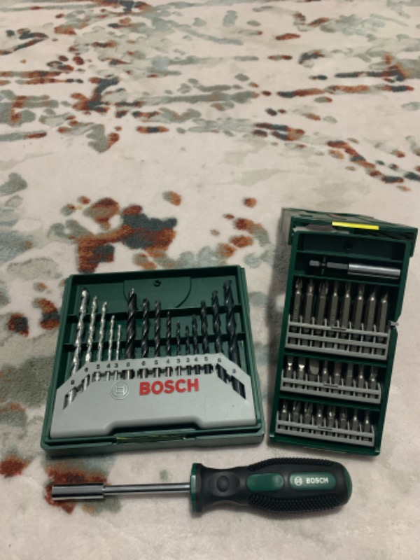 Bosch X-Line 15 Parça Delme 25 Parça Vidalama Ucu Seti + Tornavida