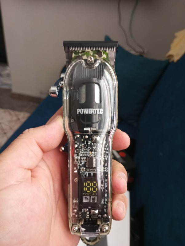 Powertec TR-8700 Saç Tıraş Makinesi Siyah