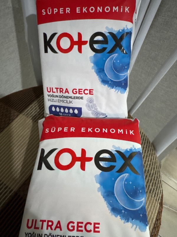 Kotex Ultra Gece Ped 16 Adet