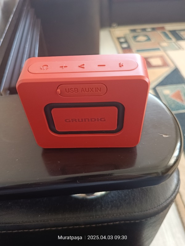 Grundig Solo+ Bluetooth Hoparlör Kırmızı