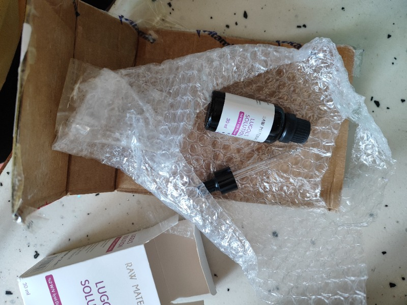 Raw Material Lugol's Solution İyot %2 Damla 30 ml