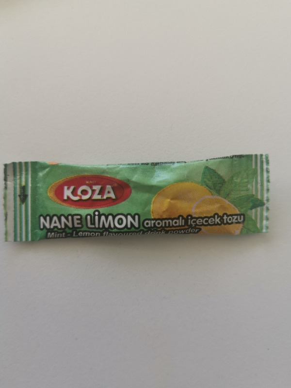 Koza Tek İçimlik Nane Limon Aro. İçecek Tozu (50 Stick)
