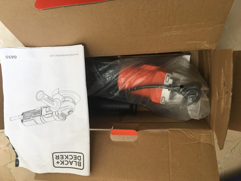 Black&Decker G650 Avuç Taşlama 115 mm