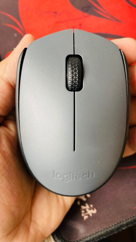 Logitech M170 USB Alıcılı Kablosuz Mouse - Gri