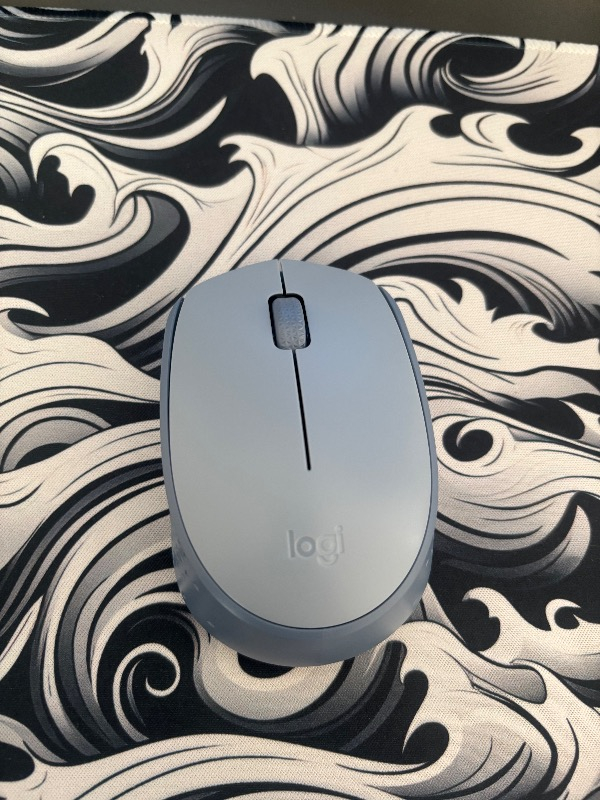 Logitech M171 USB Alıcılı Kablosuz Kompakt Mouse - Açık Mavi