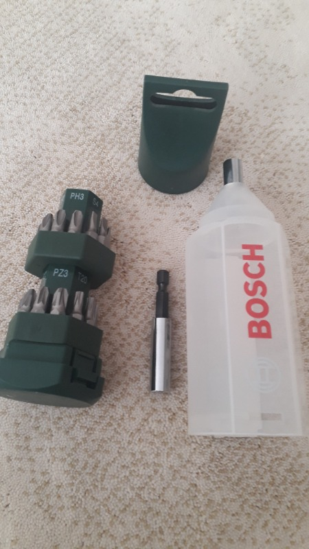 Bosch 25 Parça Vidalama Seti