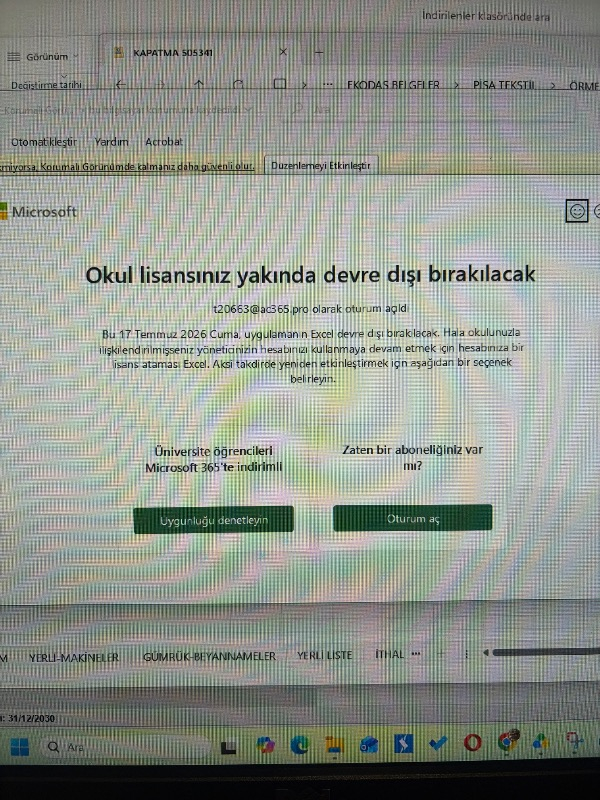 Microsoft Office 365 Lisans Hesabı | 5 PC/Mac | (IOS ve Android)