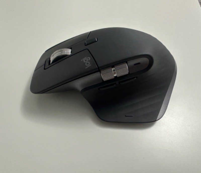 Logitech MX Master 3S Performans 8.000 DPI Optik Sensörlü Sessiz Kablosuz Mouse - Siyah