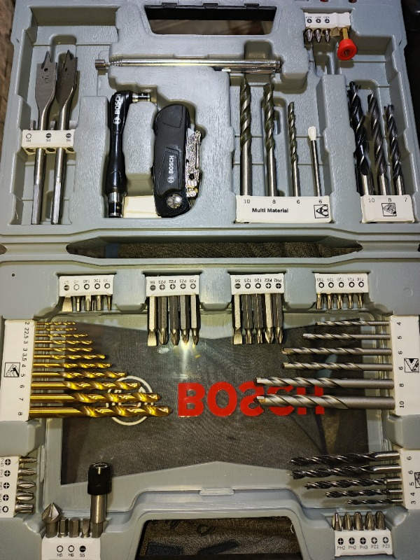 BOSCH X-LİNE PREMİUM DELME&VİDALAMA SET 76 PARÇA 2.608.P00.234