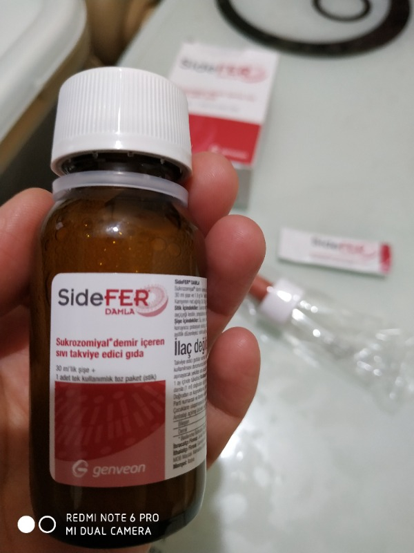 Sidefer Damla 30 ml Şişe 1 Stik