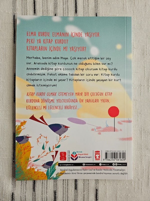 Kitap Kurdu Olmak İstemeyen Maya - Anıl Basılı