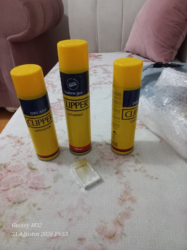 CLİPPER 2 Gaz 250 ml Güçlü Performans ve Uzun Süreli Kullanım İçin Çakmak Gazı