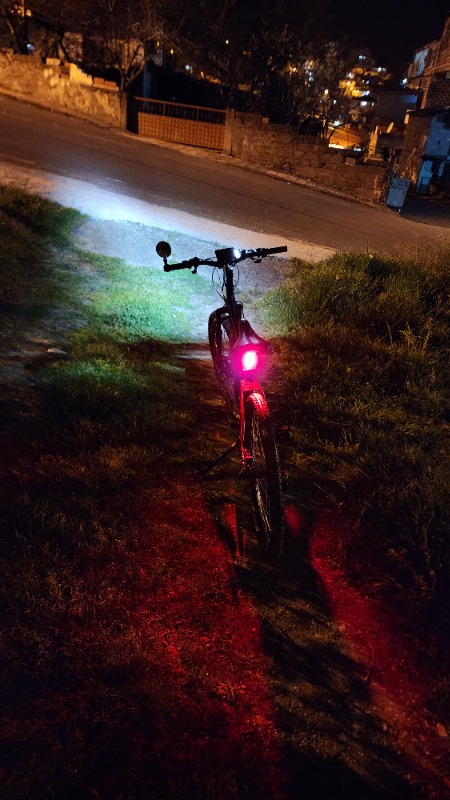 Greathings USB Şarjlı Bisiklet Ön-Arka Far Stop Lambası Seti