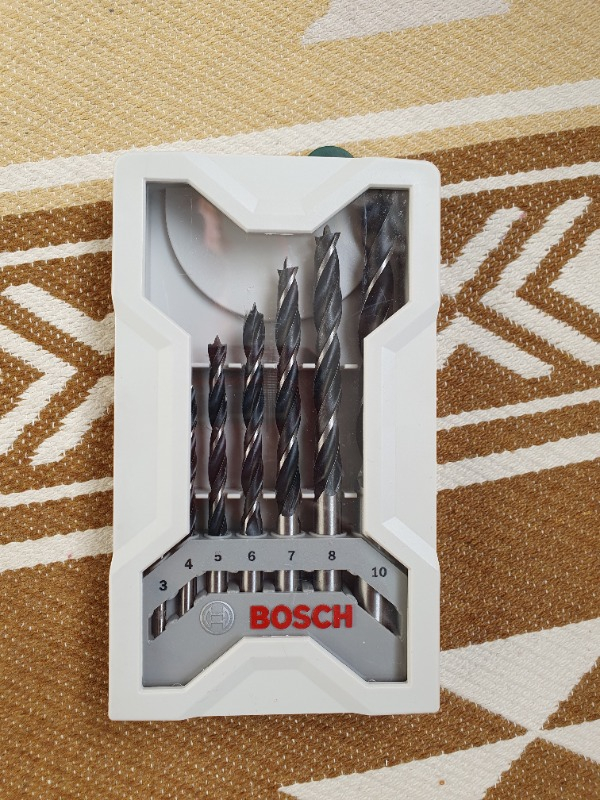 Bosch Profesyonel Ahşap Matkap Ucu Seti 7 Parçalı